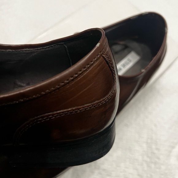 Men’s Steve Madden Desmond Oxford Shoes, 11, Tan - Picture 7 of 10